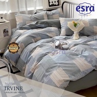Irvine motif bedcover set