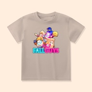 Kids T-Shirt Game Fall Guys Top Boys Girls Unisex Custom Name FGS-05B