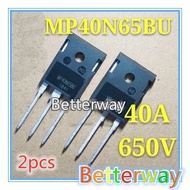 2pcs 5pcs MP40N65BU TO-247 MP40N65 40N65BU TO247 40N65 40A/650V Power IGBT Transistor new original