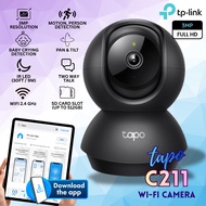 [Hot Buys] TP-LINK Tapo C211 WiFi CCTV Camera | HD Night Vision | Motion Detection | Pan/Tilt