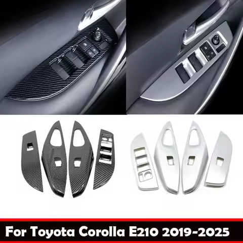 LHD For Toyota Corolla E210 2019 2020 2021 2022 2023 2024 2025 Car Window rise control panle Glass L
