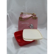 MERAH Lunch Box Lolly Tup Tupperware Red Color