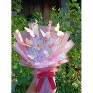 LED Butterfly Bouquet | Butterfly sticker bouquet | GRADUATION BOUQUET