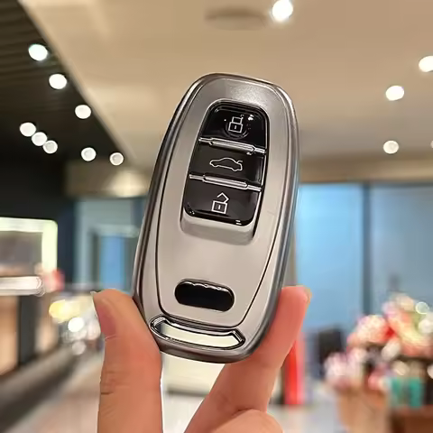 TPU Car Key Case Cover for Audi B9 C8 S7 Q5 S4 A1 A3 A4 A5 A6 A7 C5 C6 Q3 Q2 Q7 TT TTS R8 S3 S5 S4 S