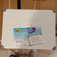 HBW MAGNETIC WHITE BOARD 30X40CM 1PCS