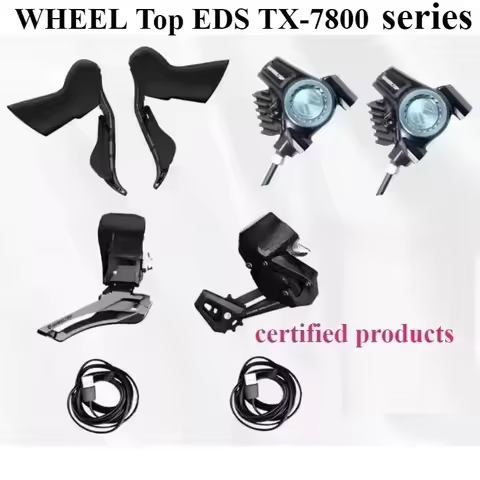 WHEELTOP EDS TX Electronic Wireless Road Bike Transmission, Carbon Fiber, Aluminum Alloy, 2*3-14s Sp