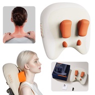 Trapezius Electric Massage Pillow Wireless Car And Cervical Waist Home Leg Neck Heating U7H6