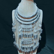 New Style Miao Silver Necklace Collar Minority Ethnic Holiday Dance Performance Pemiao Ethnic Silver