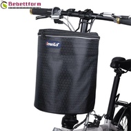 BEBETTFORM Bicycle Basket Picnic Bag Pet Bag Shopping Foldable