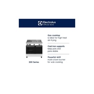 Electrolux 62L Freestanding Gas Oven with 3-Burner 90cm Cooker ECG930W