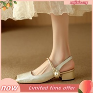 elle heels Chinese high heels Gaya peri Cina baru memakai sandal Baotou wanita 2025 musim panas baru