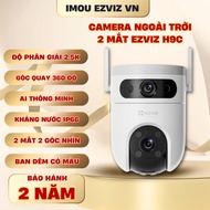 EZVIZ H9C 6MP Wifi Camera (2 Eyes 3MP+3MP) Outdoor 360 Rotation Car People Detection