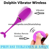 Dolphin Wireless Dildo Vibrator | Alat Bantu Masturbasi Sex Toys