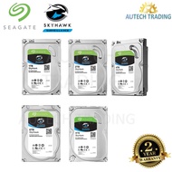 Seagate Skyhawk 1TB 2TB 4TB 6TB 8TB 10TB 3.5" SATA Surveillance Hard Drive HDD CCTV Hard Disk Heavy 