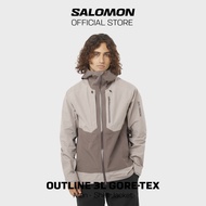 SALOMON Men Outline 3L Gore-Tex® Waterproof Jacket - Hooded