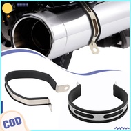 Motorcycle muffler clips Exhaust Muffler Box Bracket Exhaust Clamps muffler bracket Round Hexagon Ha