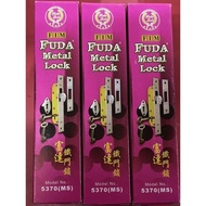 Fuda 5370 Metal Lock Single Mortise Grill Door Hook Lock Kunci Pintu Besi Kepak