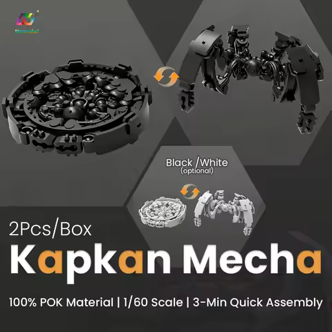 Sheik Mainland 3MIN PROJECT A 2pcs/box Kapkan Mecha 1/60 Scale 100% POK Material Quick Assembly Robo