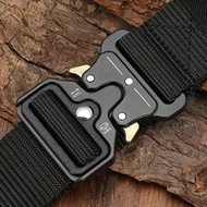 Men's Belt For Outdoor Hunting, Tactical Belt Multi-functional Buckle High Quality Marine Corps Belt Plastic Buckle