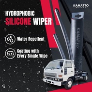 Kamatto Wiper Daihatsu Delta DV99/DV116 (1984-1995) Hydrophobic Silicone Water Repelling Coating