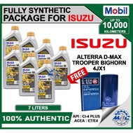 MOBIL Delvac 1 5W40 7 Liters ISUZU ALTERRA D-MAX TROOPER BIGHORN 4JX1 - FULLY SYNTHETIC ENGINE OIL