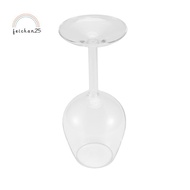 Long Stem Upside Down Wine Glass Funky  Stemmed Wine Glasses Upside Down Long Stem Wine Glasses  Eas