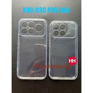 Xiaomi Redmi K90, K90 Pro Max, K90 Max, K90 Ultra Transparent Camera Protective Case
