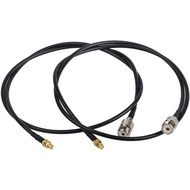 Eagles 2pcs SMA Female to UHF SO-239 Female Connectors Adapter, 36inch/91cm/3ft Handheld Antenna Cab