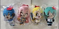 日版 Hatsune Miku x  Kuppy Ramune Kakudai Kagamine Rin Megurine Luka KAITO Plush 初音未來 x 懷舊汽水糖 初音努努 鏡音鈴
