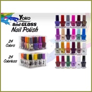 ◶ ¤ ๑ YOKO Nail Polish Set 24pcs 8ml