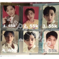 Photocard Hitorijanai, 24H, Ainochikara, happy ending seventeen Woozi, Scoups, Mingyu, Dino