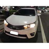 【FB搜尋桃園阿承】豐田 超人氣ALTIS跑4萬 2015年 1.8 白色 二手車 中古車