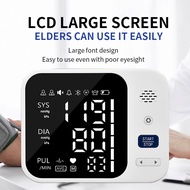 【Battery version】Digital Blood Pressure Monitor With Voice LED Large Display Dcreen