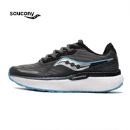 PROMO  Saucony Triumph Shock Absorption Sneakers Running Shoes Black/White/Blue Size 36-45