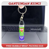GANTUNGAN BAYGON MINIATURE BOTTLE KEYCHAIN