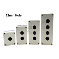 22mm Push Button/ Emergency Stop Switch Box / (one two three four)  electrical hole Box