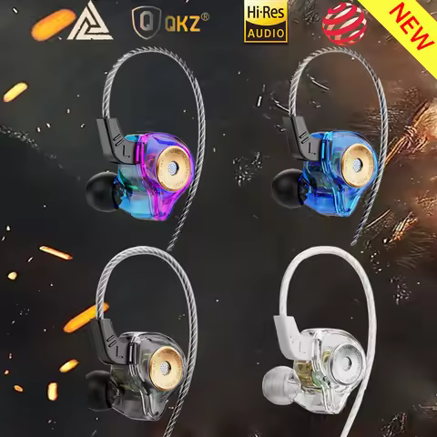 QKZ AK6-Ultra In-ear Earphone Professional Dynamic Driver HiFi Acoustios Mointor Music Game Headset