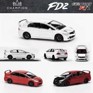 CD 1:64 Civic FD2 Mugen RR Diecast Model Car
