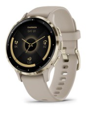 Garmin - Venu 3s French Gray with Soft Gold Buckle