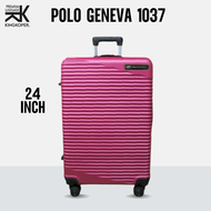 Koper 24 inch Polo Geneva 1037 Ukuran Bagasi - Tas Travel - Tas koper - koper fiber hardcase - koper