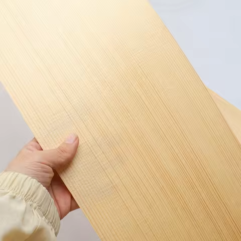 0.5mm Natural Spruce Wood Veneer Solid Wood Sheets for Guitar Piano Soundboard DIY Ping-Pong Paddle 