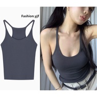 Fashionyjf Woman Sleeveless Sando Tops Knitted Tank Top For Women Camisole Soft Vest