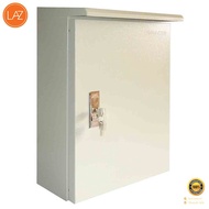 ตู้เหล็กแบบกันน้ำมีหลังคา เบอร์ 1 RACER รุ่น RSC-R1 ขนาด 30 ซม. สีเทา   ฿฿฿ ฿฿฿ ฿฿฿ (โปรโมชั่นสินค้า