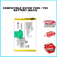 COMPATIBLE TC GVIVM Y28S / Y03 BATTERY (BA33)