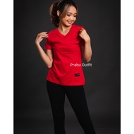 Prabu Outfit - Women's V-neck T-shirt/women's T-shirt