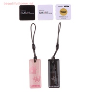 // HOT  //  Fingerprint Door Lock NFC RF Stickers Electronic Keychain 13.56MHz IC Card Smart Tags Ke