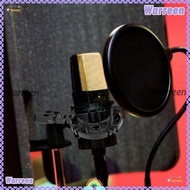 WARREEN Microphone Shock Mount, Firm Fixation Anti Vibration Shock Mount, Plastic Mic Clip Holder fo