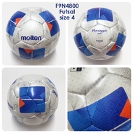 [100% Original] Molten Futsal Size 4 F9N4800 Match Ball Game Ball Bola Sepak Pertandingan