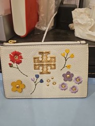 Tory Burch 花卉刺繡卡包