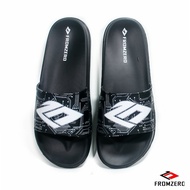 Fromzero - Sandal Slipper Sandal Slide Baltic Sandal Pria wanita Black White 36 - 43